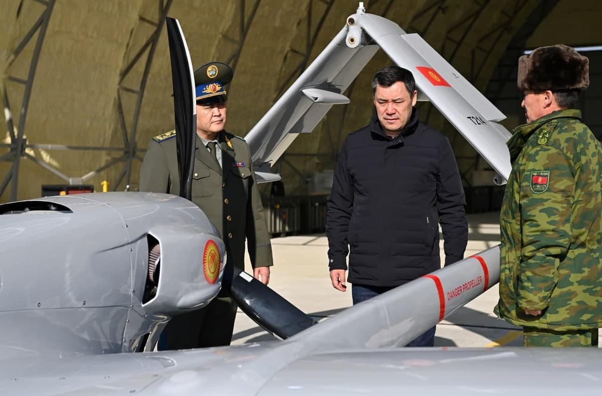 Qirg‘iziston Turkiyaning Bayraktar zarba beruvchi dronlariga ega bo‘ldi