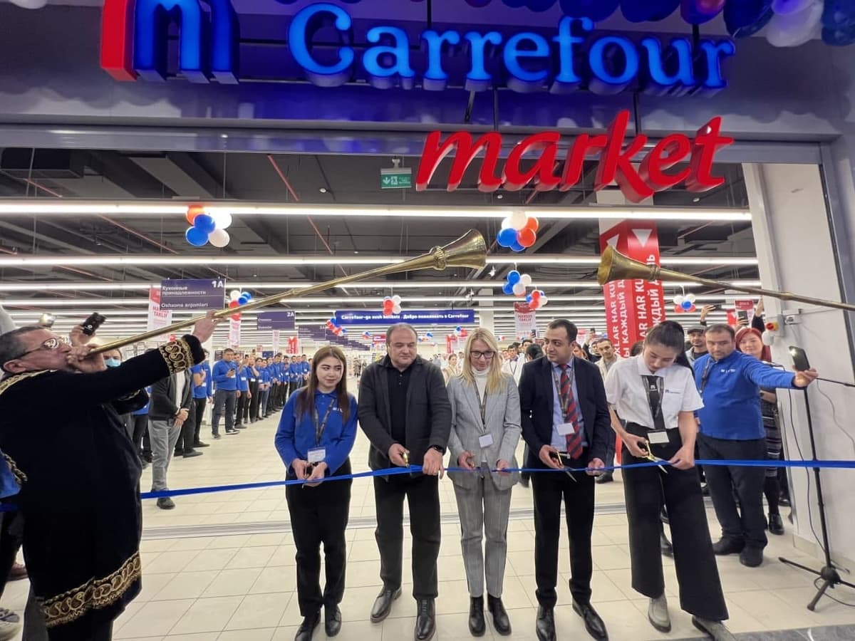 Carrefour Ўзбекистонда ўзининг 5-дўконини ишга туширди