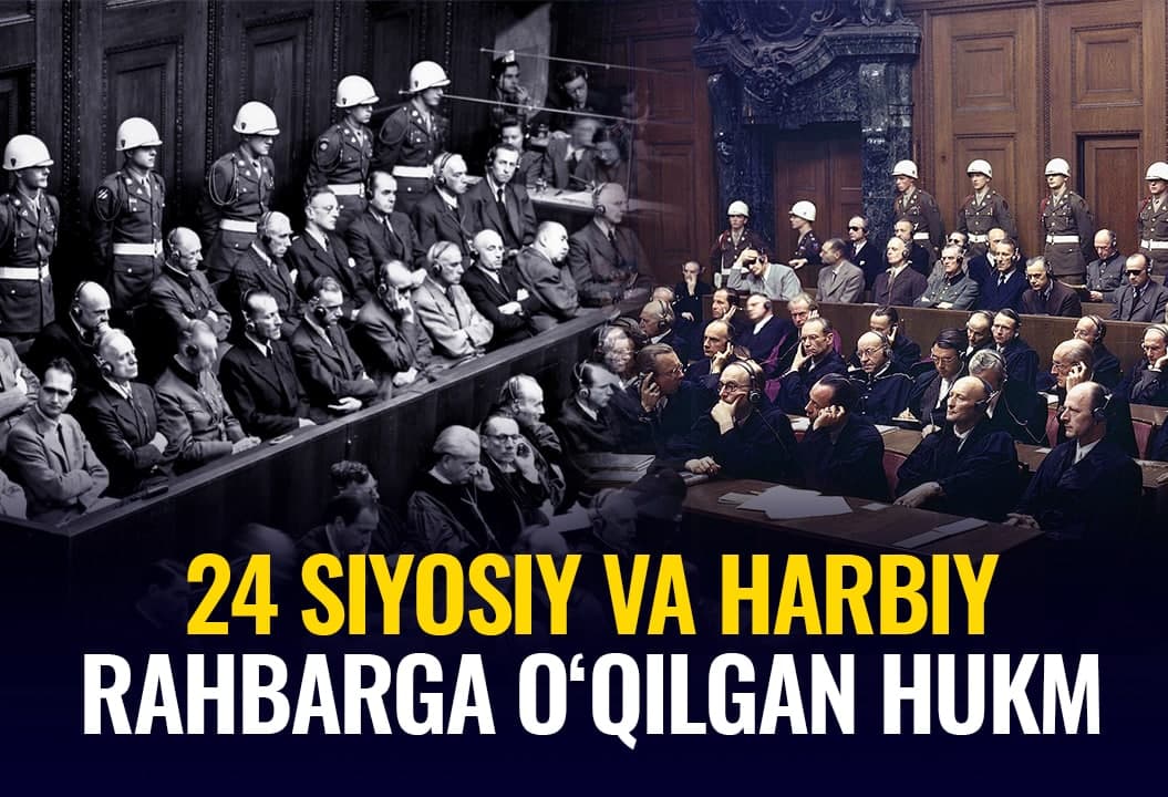 Nyurnberg sudlari: Fashizm liderlarining tribunalga tortilishi