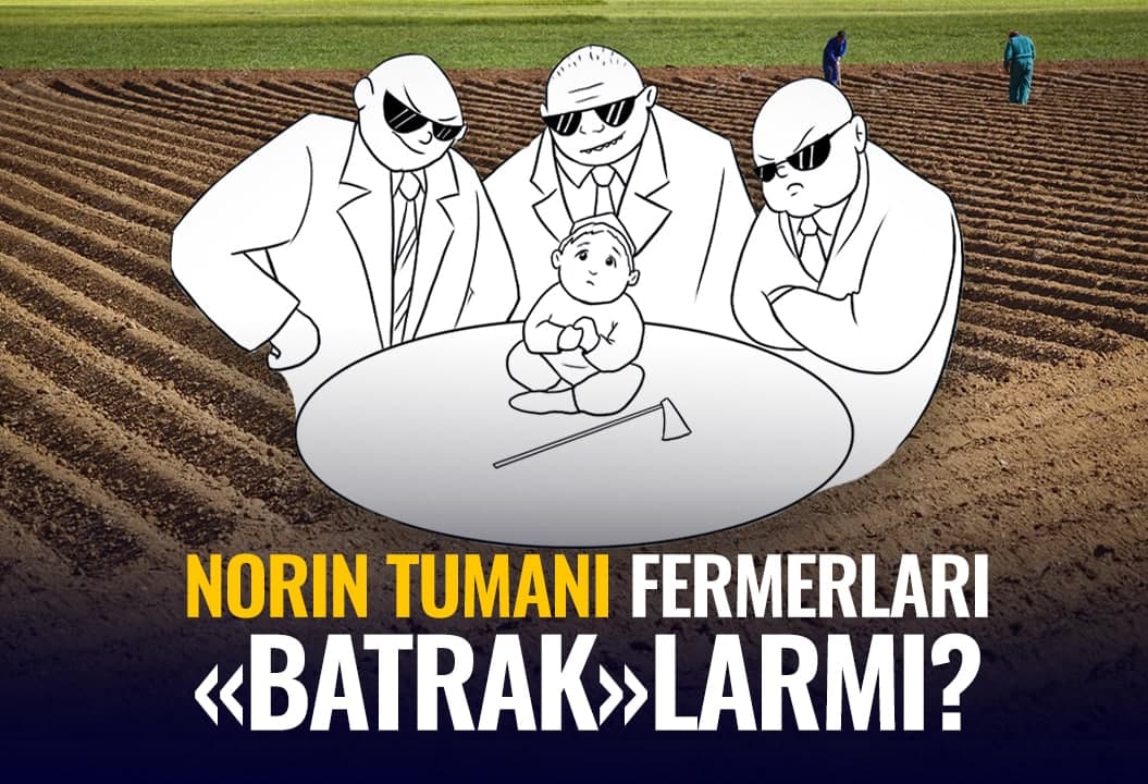 Shuhrat G‘aniyevning yopiq majlisi bayoni va hokimiyat bosimi bilan Norin fermerlari boshqa klasterga o‘tdi