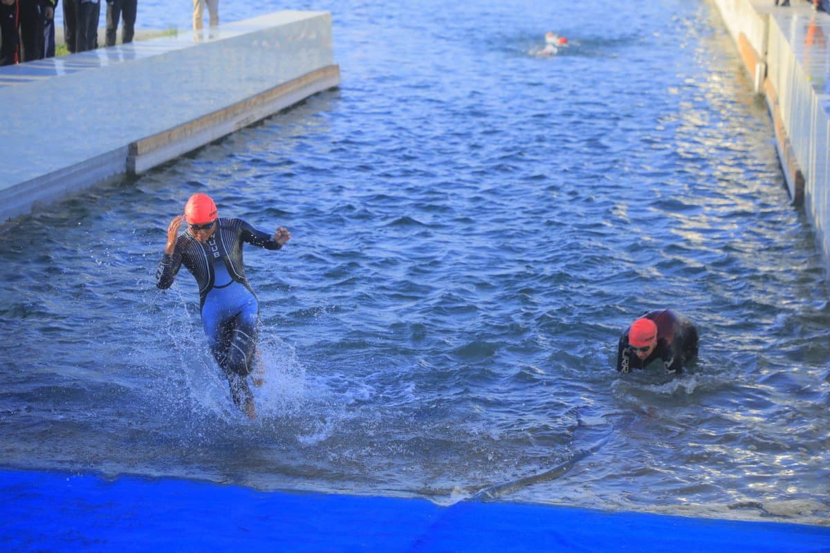Samarqandda triatlon bo‘yicha Osiyo kubogi boshlandi