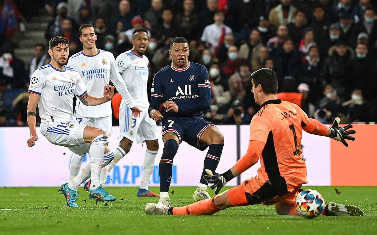 YeChL. Mbappening 90+4-daqiqadagi goli «PSJ»ga «Real» ustidan g‘alaba keltirdi, «Manchester Siti» Portugaliyada 5ta gol urdi