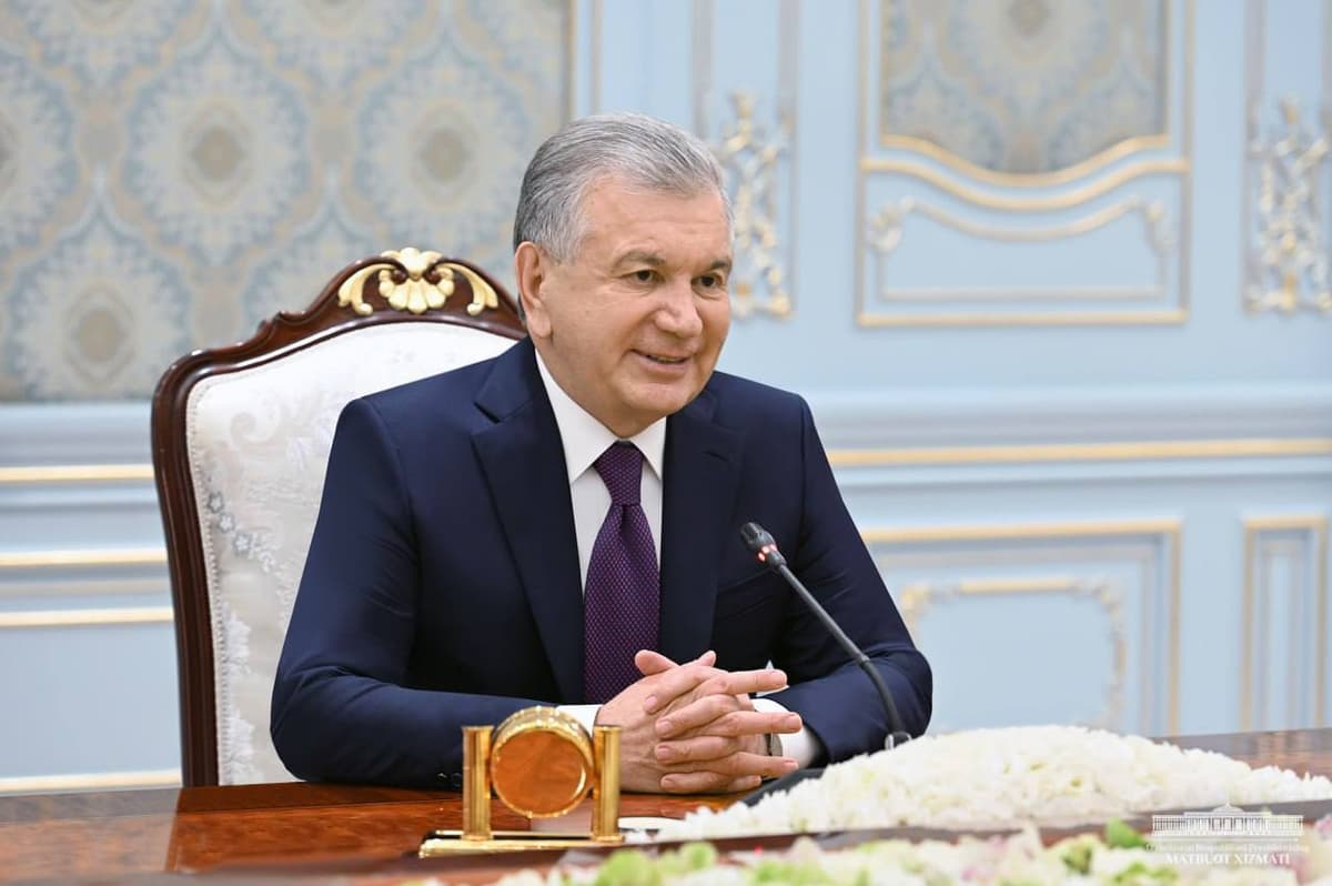 Shavkat Mirziyoyev MDH va ShHT bosh kotiblarini qabul qildi