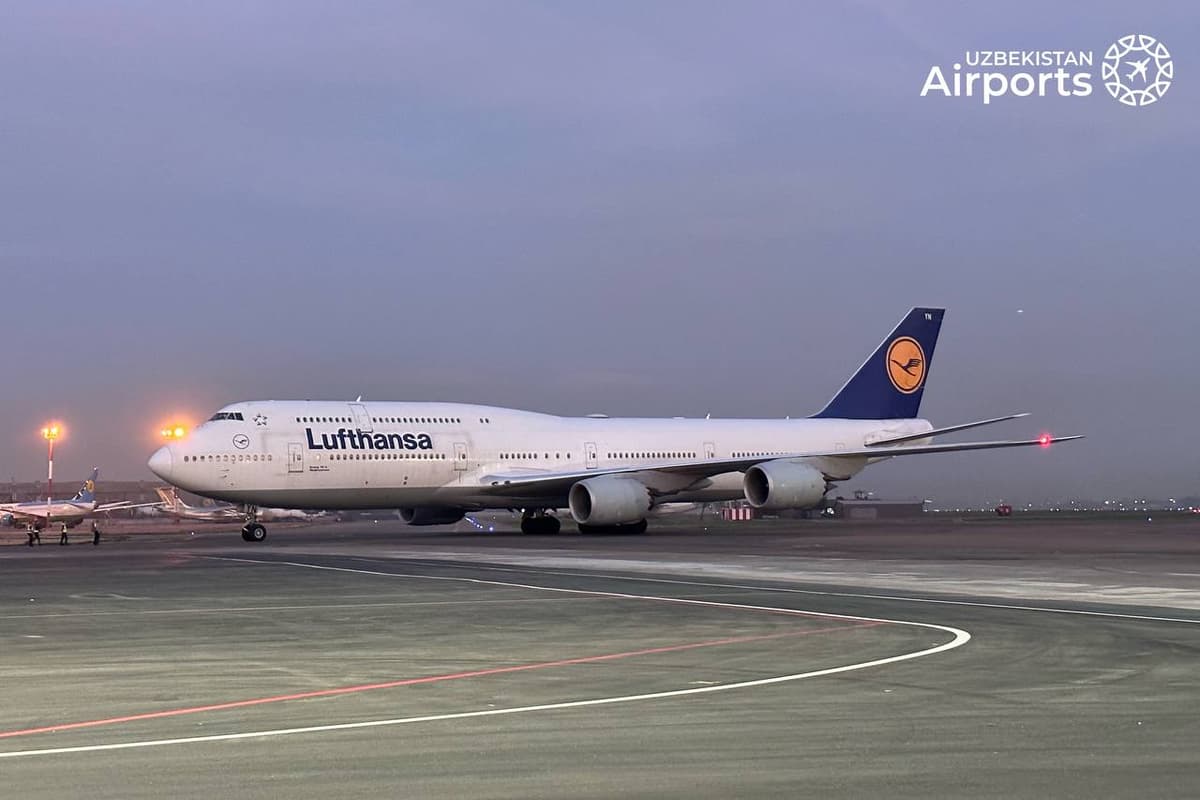 Lufthansa samolyoti bezori yo‘lovchi tufayli Toshkentga qo‘ndi