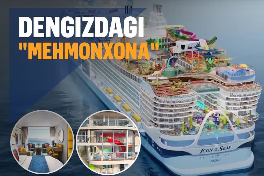 «Dengizlar ramzi» ulkan layneri sayohatga tayyor. U nimasi bilan hayratlanarli?