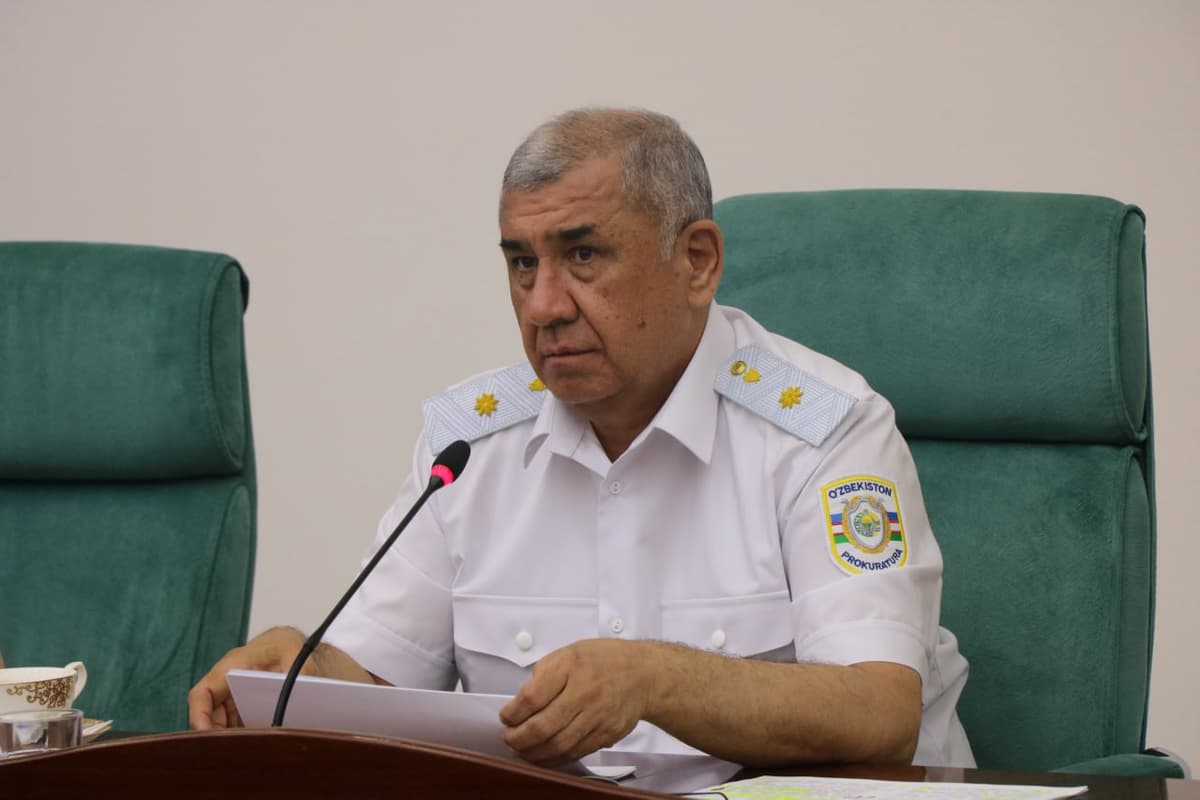Bosh prokuror tergov, jinoyatchilik va korrupsiyaga qarshi kurashishda yo‘l qo‘yilayotgan xatolarni tanqid qilgan