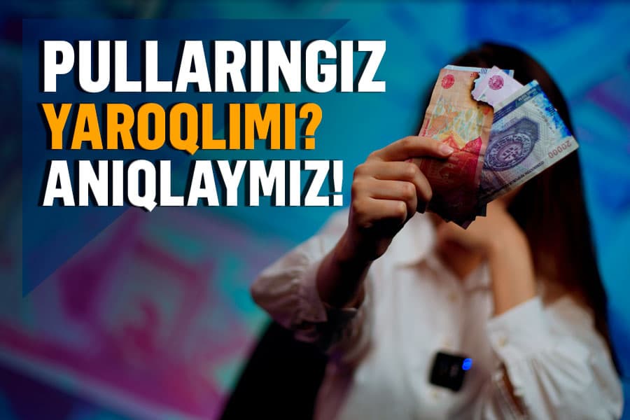 Pullaringiz qachon yaroqsiz bo‘ladi? – pullar haqida ma’lumotlar