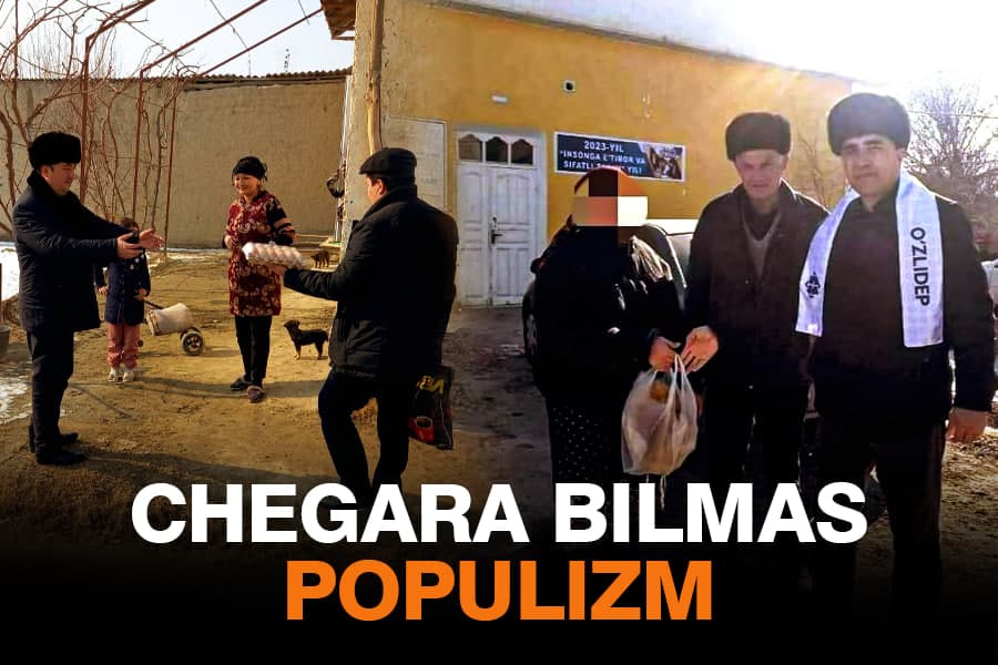 Populizm cho‘qqiga chiqmoqda. Ko‘z-ko‘z qilinadigan soxta “mehribonchilik”dan maqsad nima?