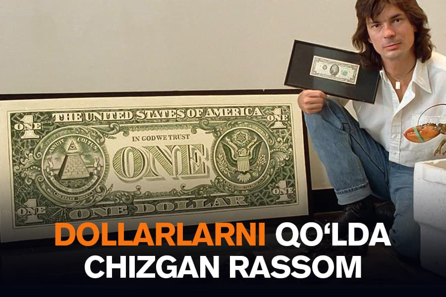 San’at asarlarimi yoki soxta pullar – dollar va funt sterling tasvirlarini qo‘lda chizib sotgan amerikalik rassom nega ayblangandi?