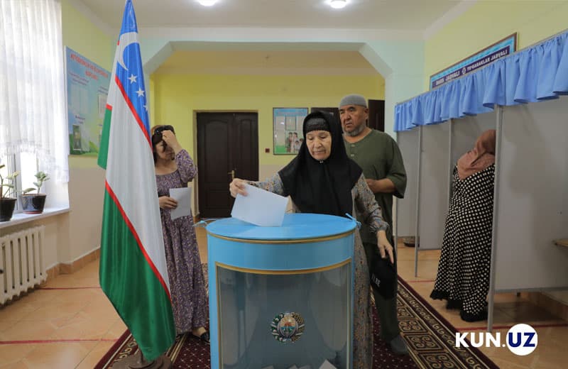 Референдумнинг дастлабки натижалари эълон қилинди