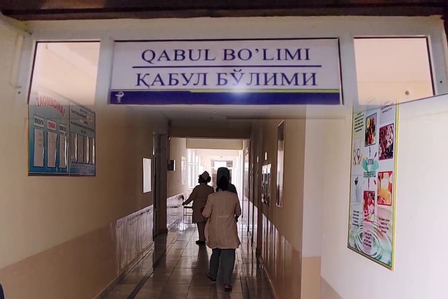 Chustda 71 nafar bola shifoxonaga yotqizilgan