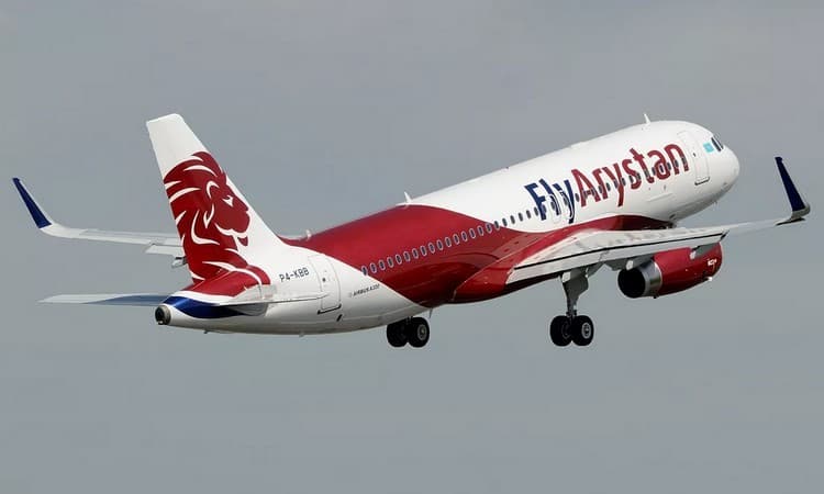 Лоукостер FlyArystan возобновляет полеты из Алматы в Самарканд
