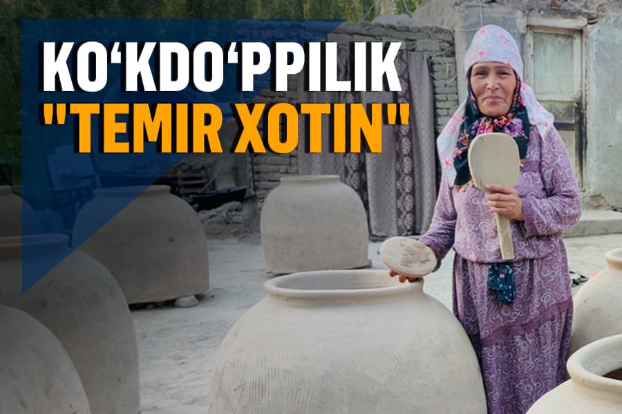 “Erkak kishi bajargan ishni ayollar ham eplaydi” – 60 yoshida ham tandir yasayotgan ayol hikoyasi