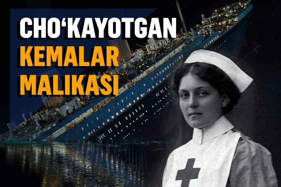 “Titanik” cho‘kkanda omon qolgan styuardessa – uch falokatdan tirik chiqqan ayol tarixi