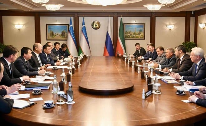 Abdulla Aripov va Rustam Minnixonov muzokaralar o‘tkazdi