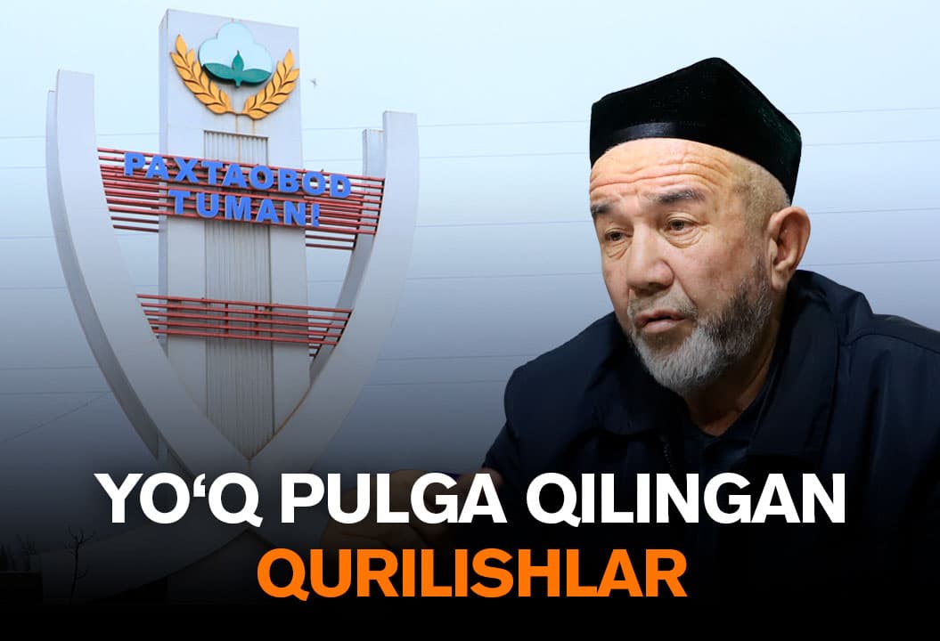 Pul bo‘lmasa, stela qurish nega kerak edi? Paxtaobod hokimligi quruvchining pulini 3 yildan beri bermayapti