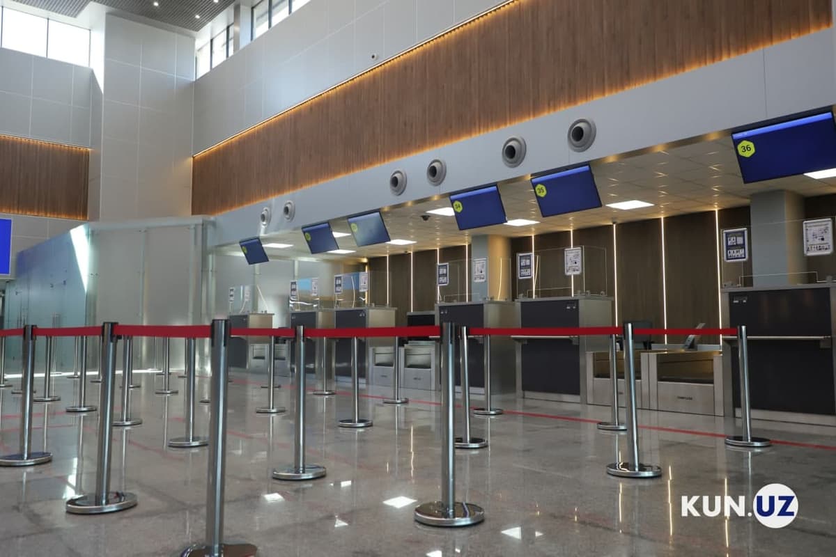 Xalqaro aeroportlarning uchib ketish yo‘nalishida ikki yo‘lakli (yashil va qizil) tizim tugatildi