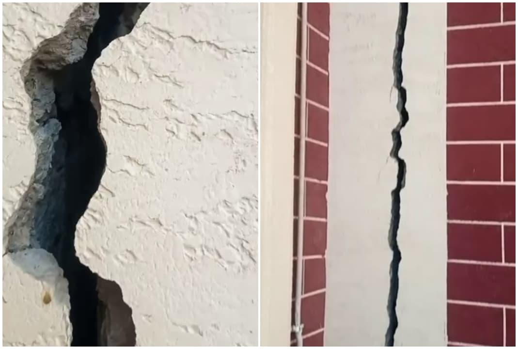 JOKU binolaridan biri «darz ketgani» aytilgan video tarqaldi. Bu aslida seysmik chok ekani ma’lum bo‘ldi