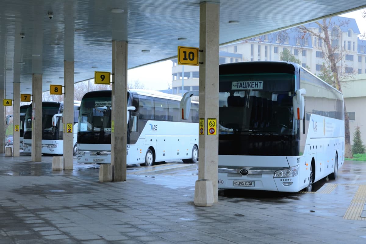 Toshkentdan viloyatlarga avtobuslar qatnovi to‘xtamasligi ma’lum qilindi