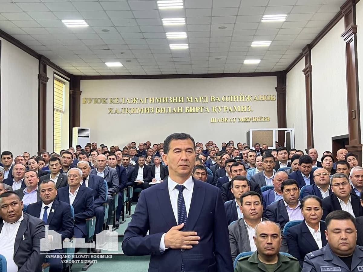 Паст Дарғом туманига янги ҳоким тайинланди