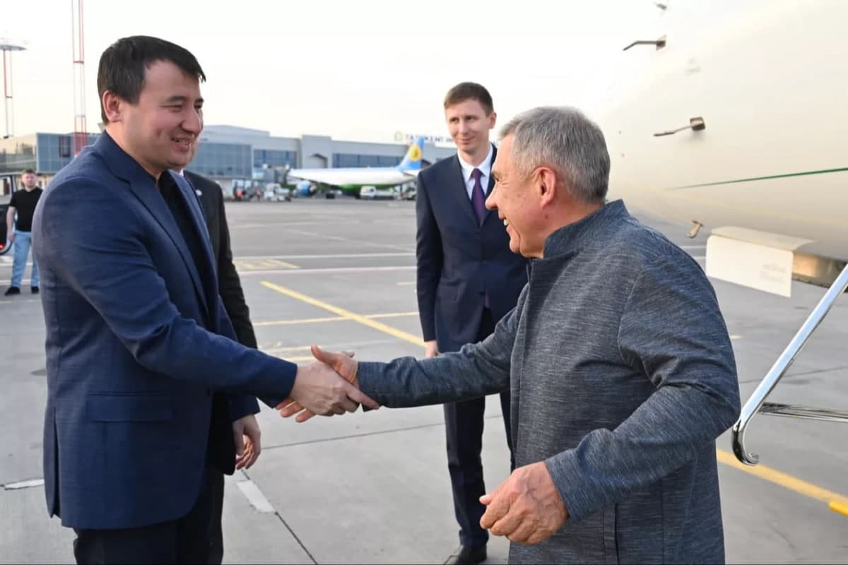Tatariston rahbari O‘zbekistonga keldi