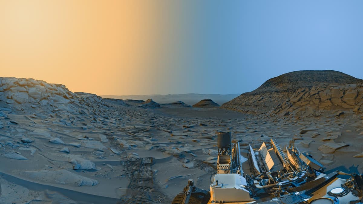 Curiosity Marsdan tonggi va kunduzgi manzara kadrlarini jo‘natdi