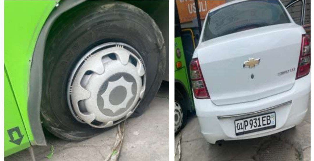 Toshkentda avtobus va "Kobalt" to‘qnashib ketdi
