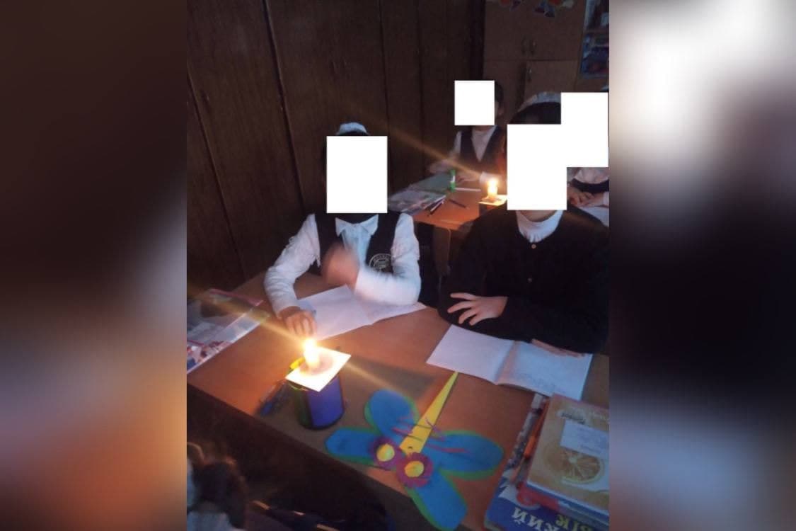 Chilonzordagi maktab o‘quvchilari sham yorug‘ida dars o‘tishganiga izoh berildi
