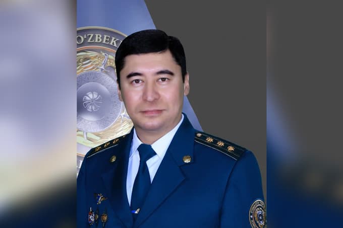 Хоразм вилояти ИИБга янги бошлиқ тайинланди 