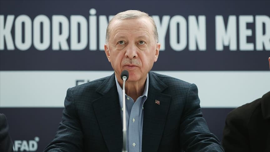 Erdo‘g‘an Turkiyadagi zilzila qurbonlaridan uzr so‘radi