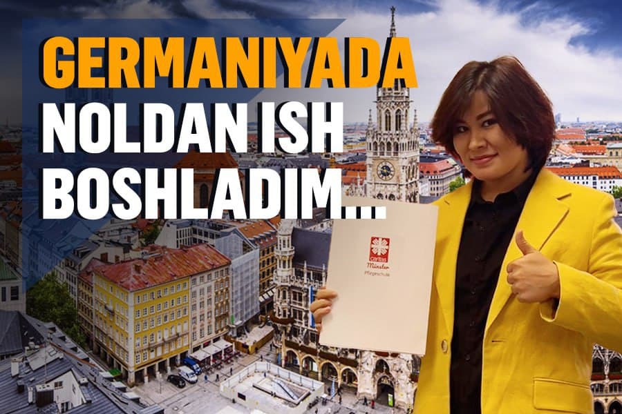 «Ilk maoshimga otamga kiyim olmoqchi edim, lekin azasiga ishlatdik» – Germaniyada karera qilayotgan o‘zbek qizi bilan suhbat