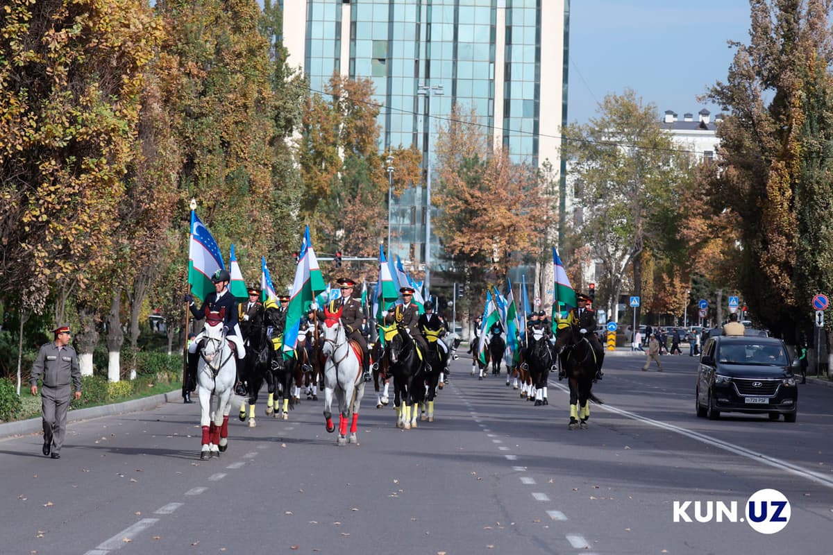 Toshkentda otliq kavaleriya paradi o‘tkaziladi