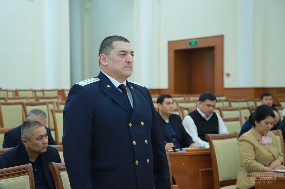 Хоразм вилоятига прокурор тайинланди