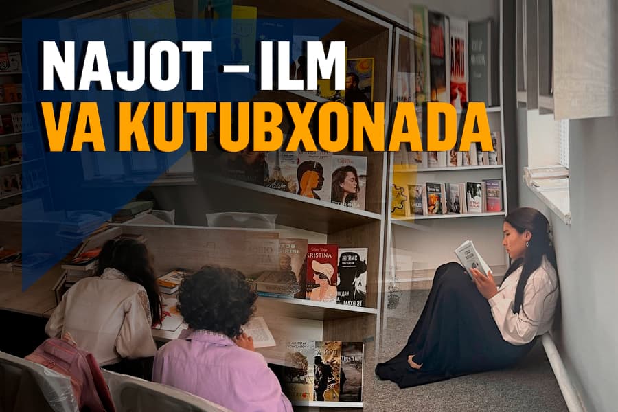 «Kutubxonalar har bir qishloq, har bir mahallada bo‘lishi kerak» – Buxoroning chekka mahallasida kutubxona ochgan qiz