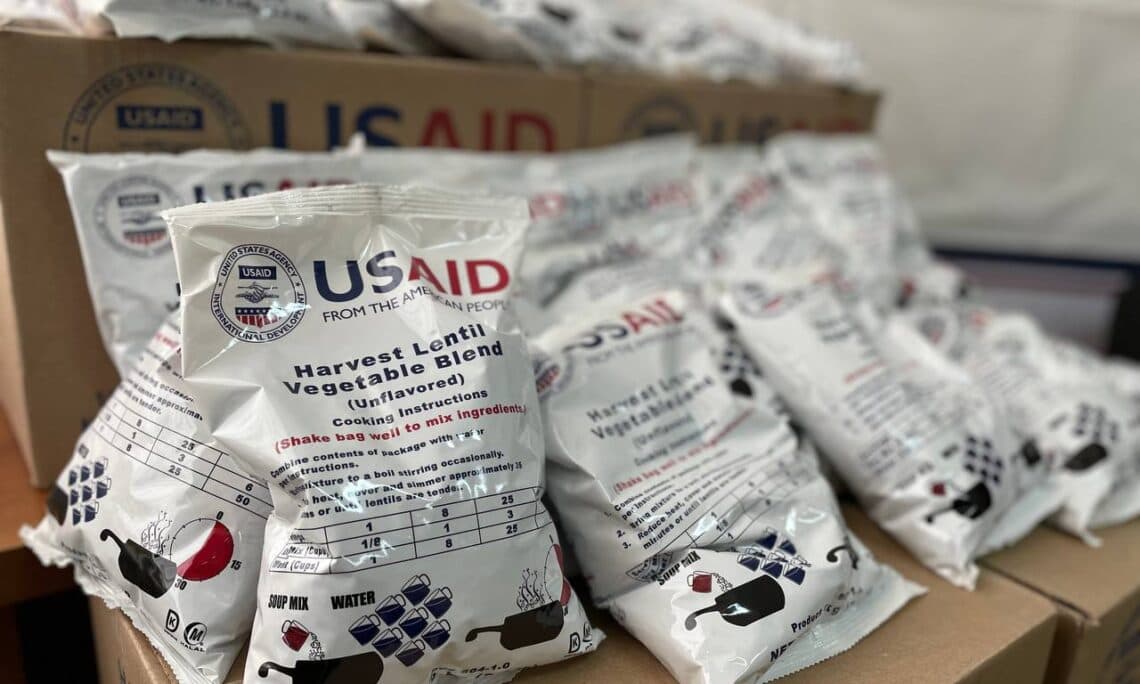 USAID доставило в Узбекистан 131 тонну продовольственной помощи