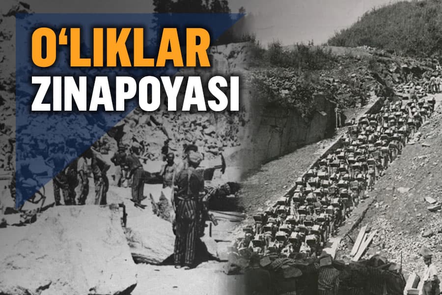 186 qadam mashaqqati – konslagerda mahbuslar o‘lim topgan zinapoya