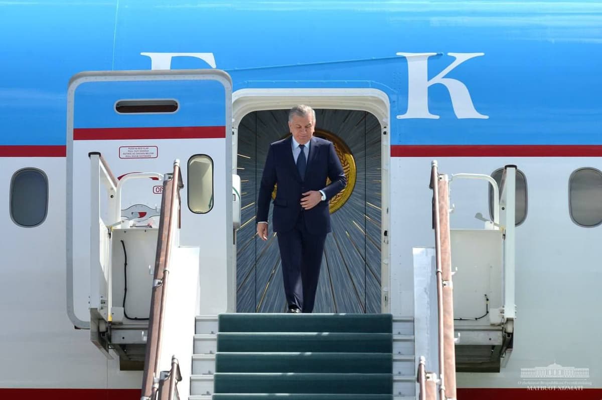 Shavkat Mirziyoyev Rossiyaga boradi