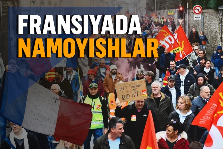 Millionlab fransuzlar ko‘chaga chiqdi, ular nima xohlayapti?