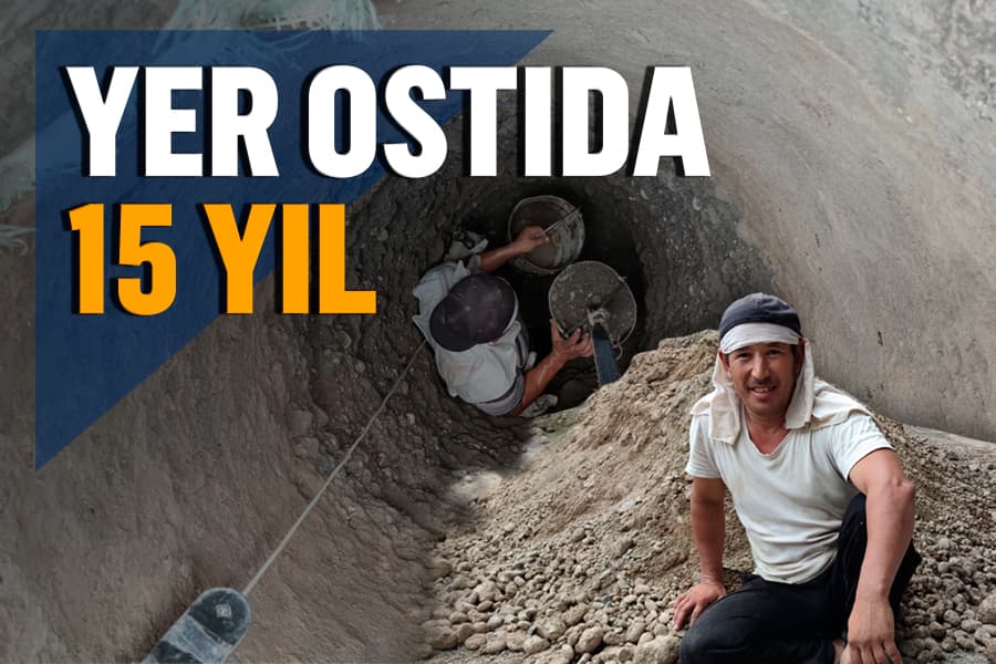 “Ko‘lmakdek suv ko‘rinib qolsa, bu men uchun bayram” – Yer qa’ridan rizqini topgan quduqchi hikoyasi