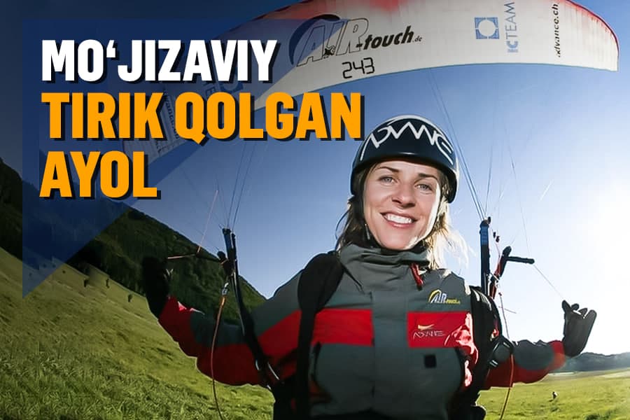 «Nimadir qilishga ojiz edim»: kuchli shamolda paraplan bilan 10 kilometr balandlikka chiqib ketgan ayol qanday tirik qolgandi?