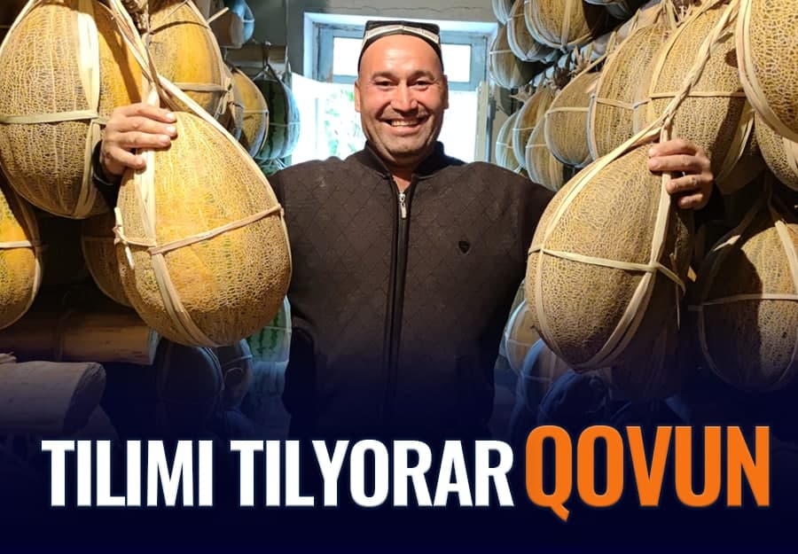 «Andarxonda shamol qovunlar uchun esadi» ­– bahorgacha qovun saqlaydigan dehqon uyidan reportaj