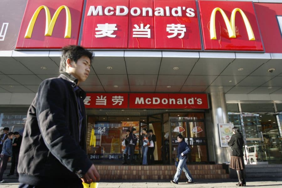 McDonald’s Xitoydagi tarmog‘ining 80 foizini sotmoqda