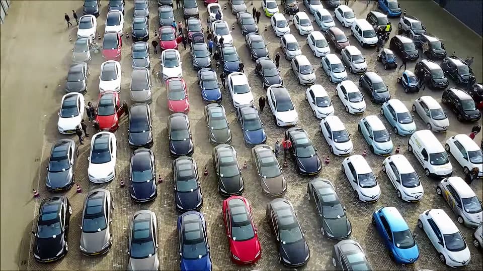 Niderlandiyada ko‘plab elektrokarlarning bir joyga to‘planishi bo‘yicha rekord yangilandi