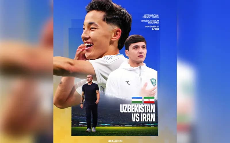 Uzbekistan to face Iran in friendly match in Fergana