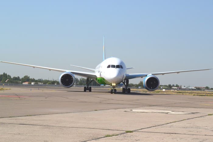 Boeing-787 Dreamliner samolyotlarining qaysi yo‘nalishlarda qatnashi ma'lum bo‘ldi