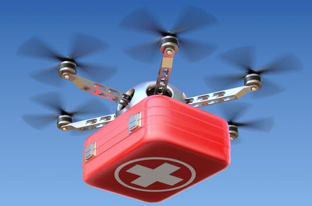 BMT dorilarni yetkazishda dronlardan foydalanib ko‘radi