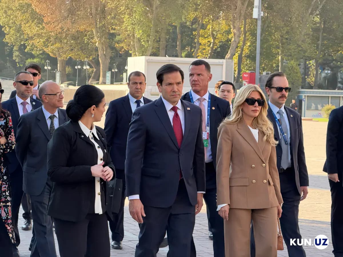 Marko Rubio: Registonda Özbekiston tarixi va madaniyatining boyligi yaqqol namoyon