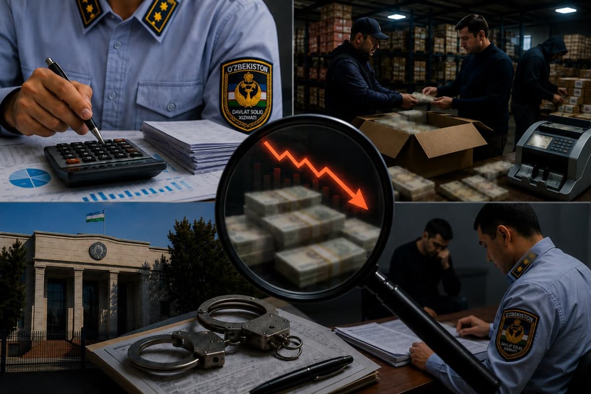 Toshkent viloyatida soliqdan qochganlar va soliq hisoblamagan soliqchilarga jinoyat ishi qo‘zg‘atildi
