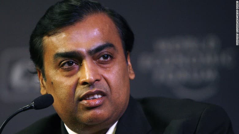 Hindistonning eng boy kishisi milliardlab vatandoshlariga bepul 4G taklif qildi