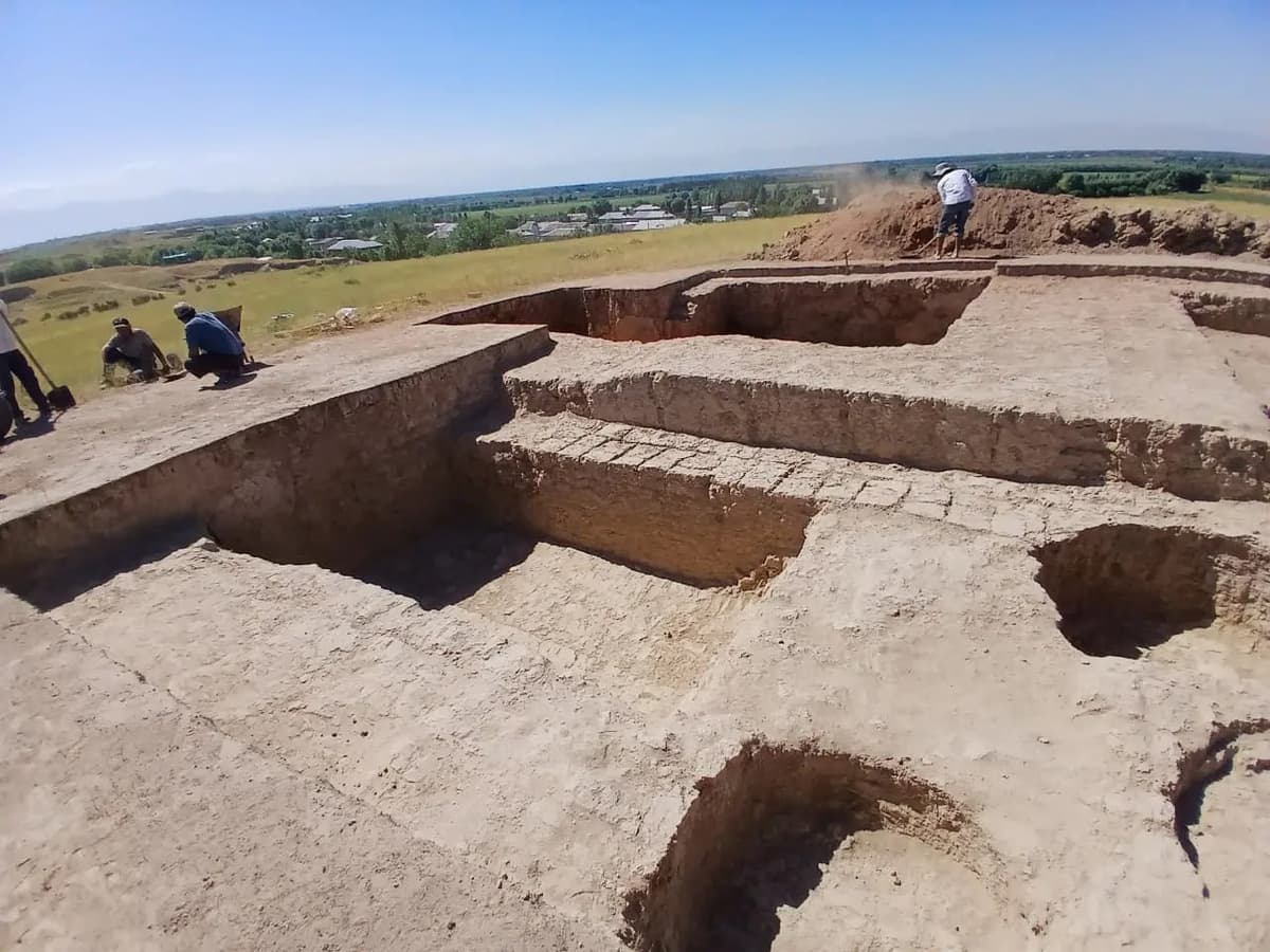Archaeologists unearth possible 8th-century rulers' palace in Samarkand